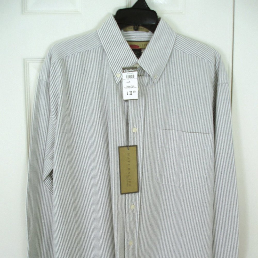 TODAY’S MAN LONG-SLEEVED DRESS SHIRT IN MEDIUM
